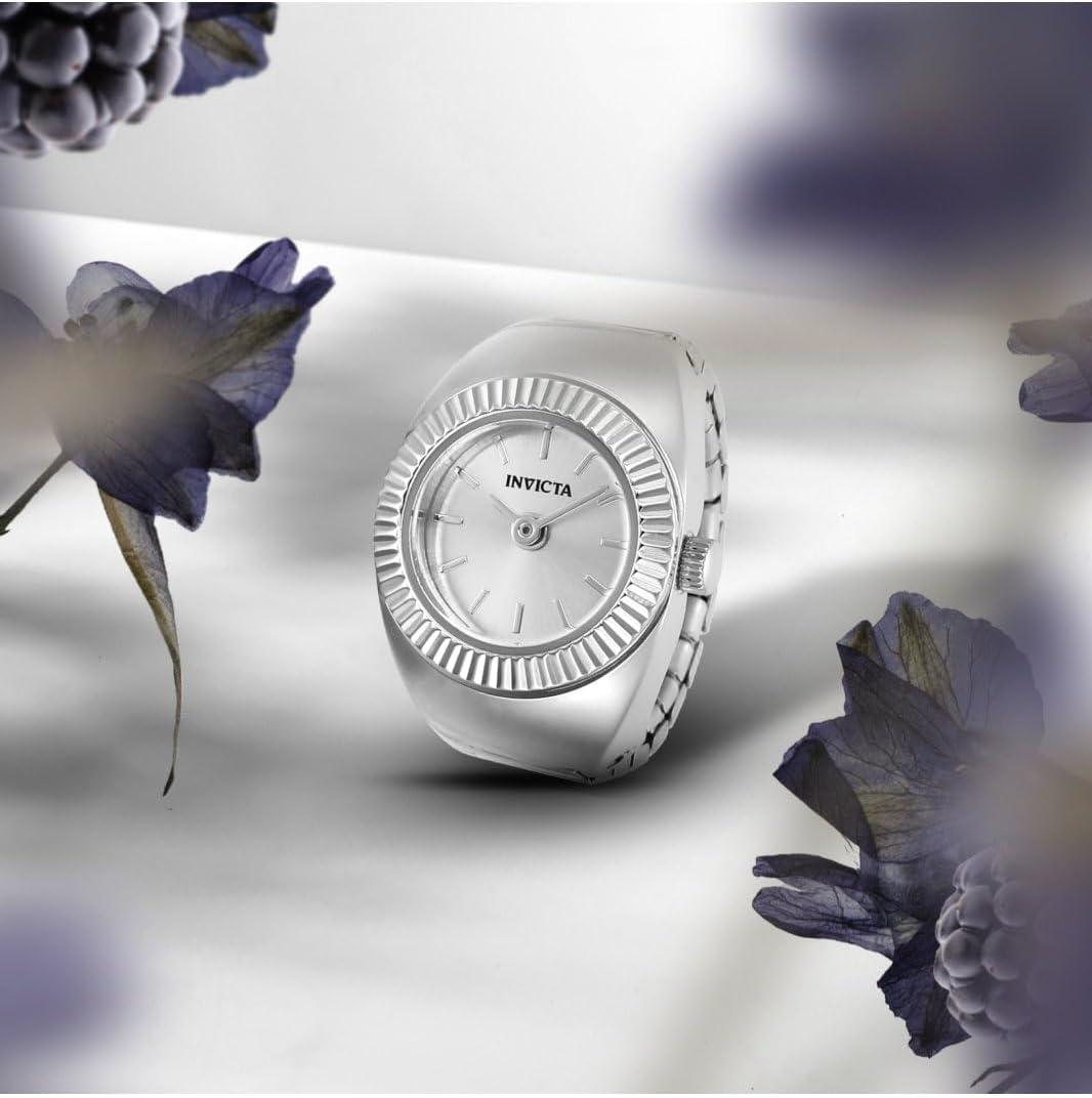image:imageInvicta Mini Lady Ring 165mm Stainless Steel Steel Silver dial VC00 Quartz