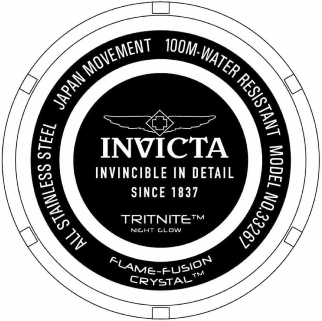 image:imageInvicta Pro Diver Quartz Blue Dial Stainless Steel Mens Watch 33267