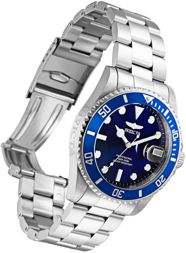 image:imageInvicta Pro Diver Quartz Blue Dial Stainless Steel Mens Watch 33267