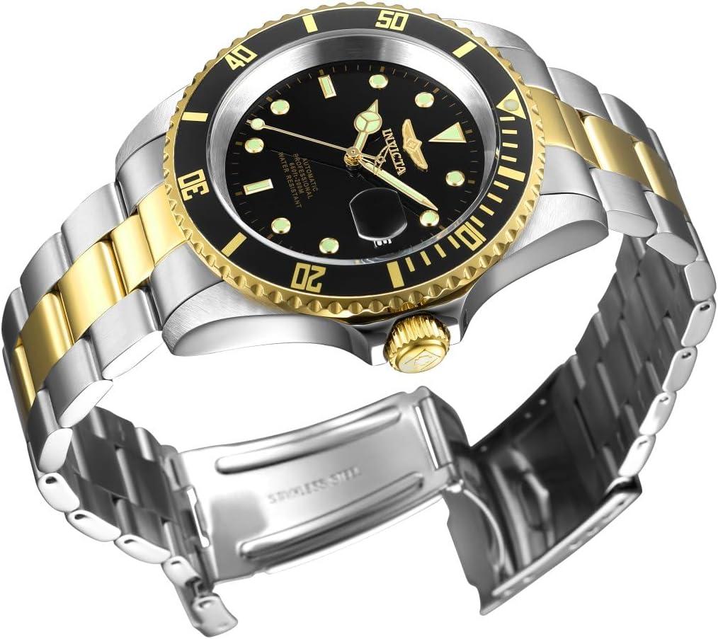 image:imageInvicta Pro Diver Stainless Steel Mens Automatic Watch 43mmTwo Tone Gold