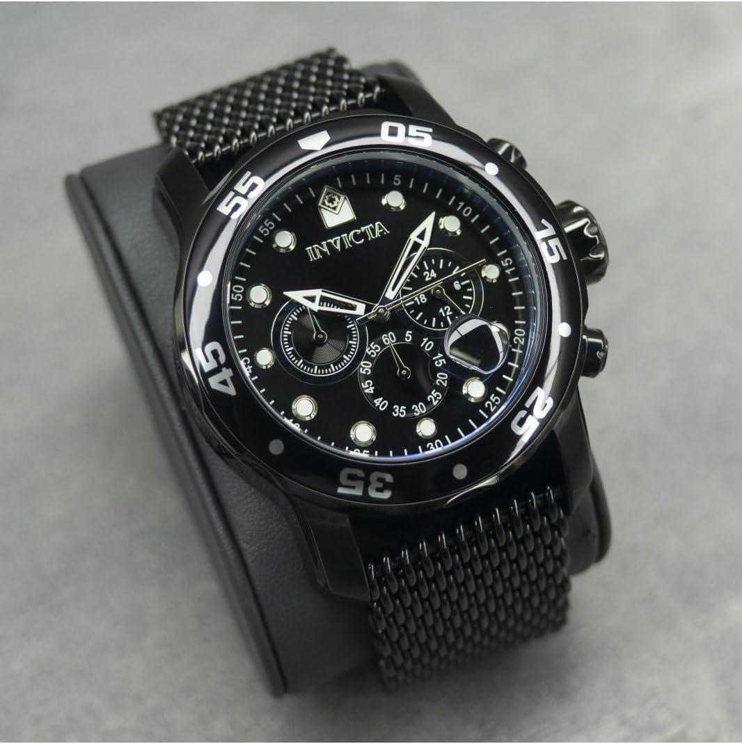 image:imageInvicta Pro Diver Stainless Steel Mens Quartz Watch 48mmBlack Black dial VD53