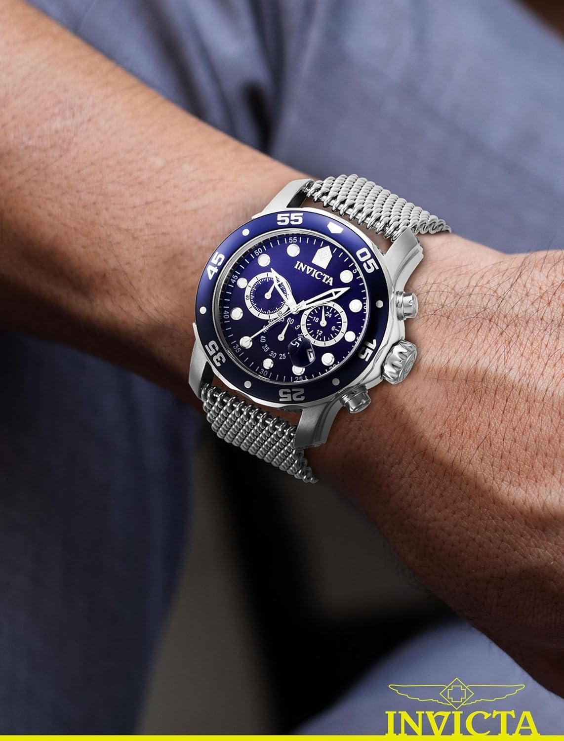 image:imageInvicta Pro Diver Stainless Steel Mens Quartz Watch 48mmBlue