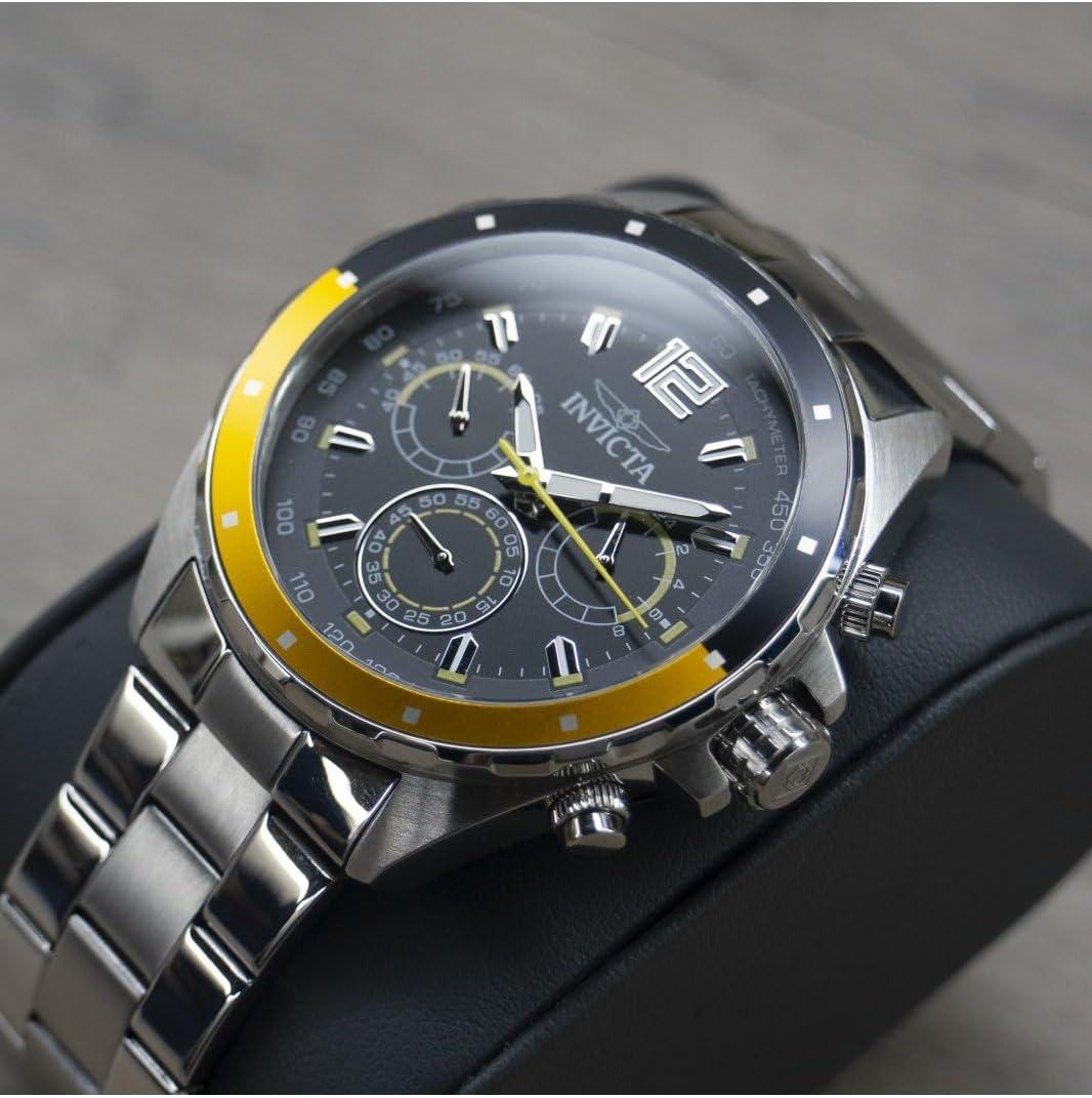 image:imageInvicta Speedway Chronograph GMT Quartz Black Dial Mens Watch 49365