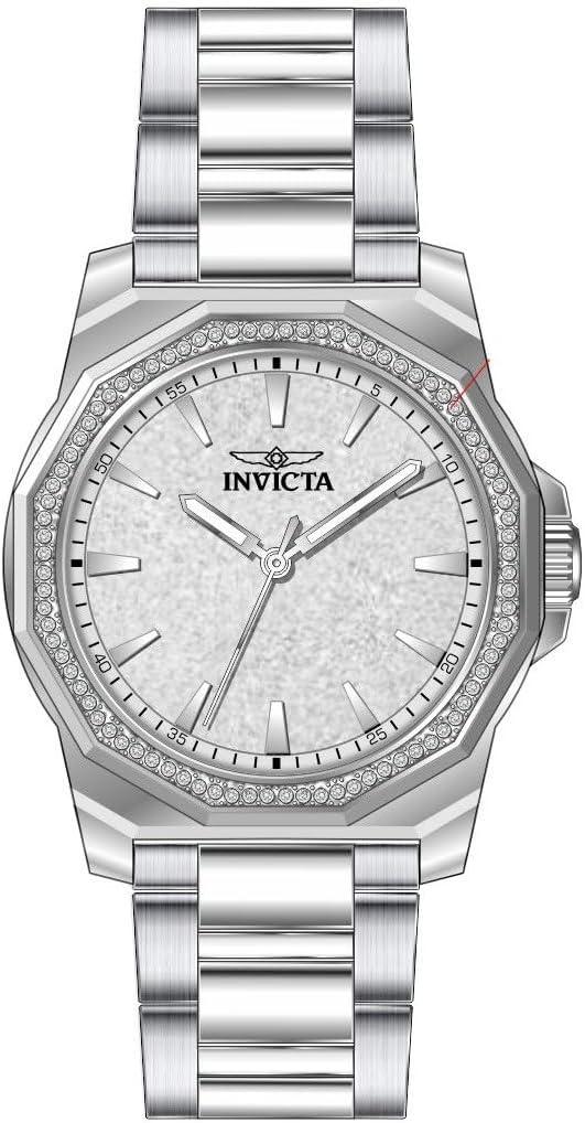 image:imageInvicta Speedway Men 42mm Stainless Steel Steel Silver dial PC21J Quartz