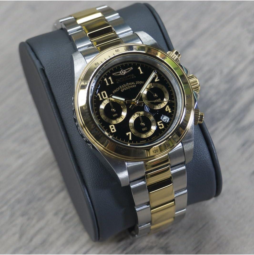 image:imageInvicta Speedway Stainless Steel Mens Quartz Watch 39mmGold Stainless Steel