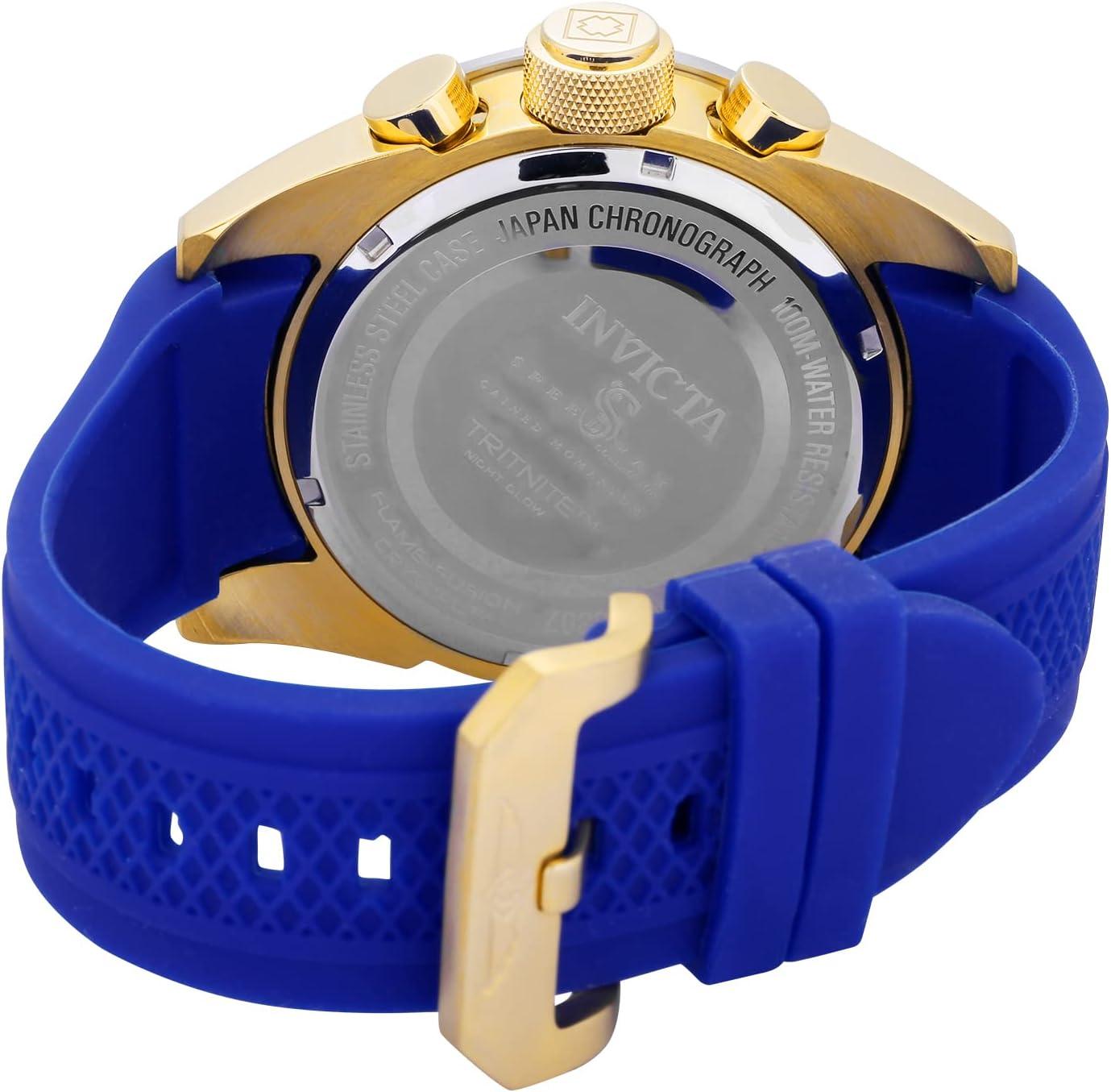 image:imageInvicta Speedway Stainless Steel Mens Quartz Watch 50mmGold Stainless Steel