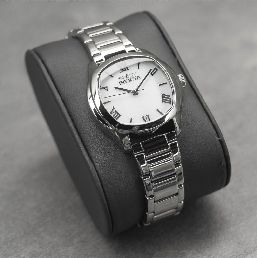 image:imageInvicta Wildflower Lady 325mm Stainless Steel Rose Gold Pink dial PC21J Quartz