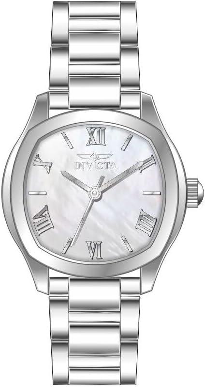 image:imageInvicta Wildflower Lady 325mm Stainless Steel Rose Gold Pink dial PC21J Quartz