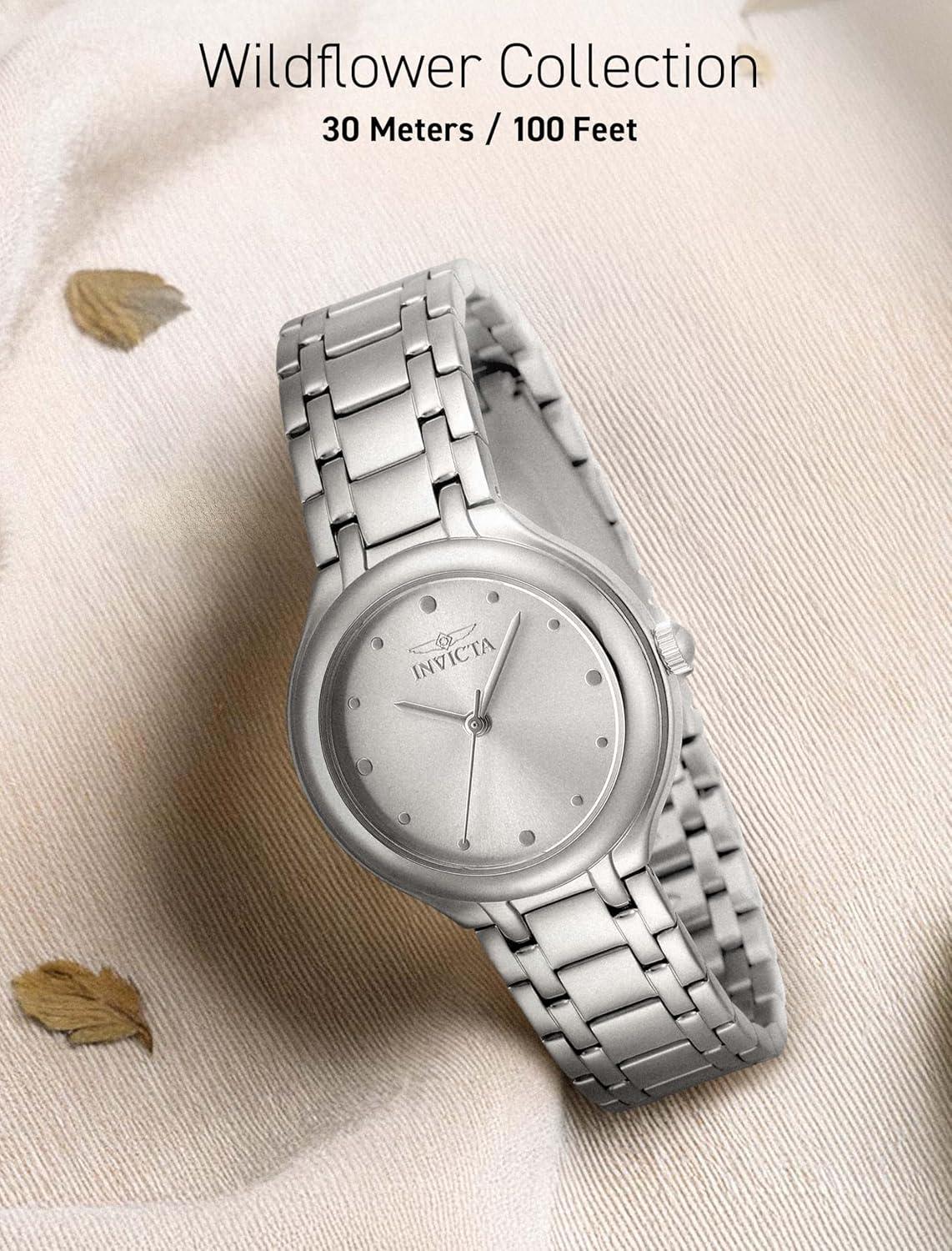 image:imageInvicta Wildflower Lady 32mm Stainless Steel SteelSteel
