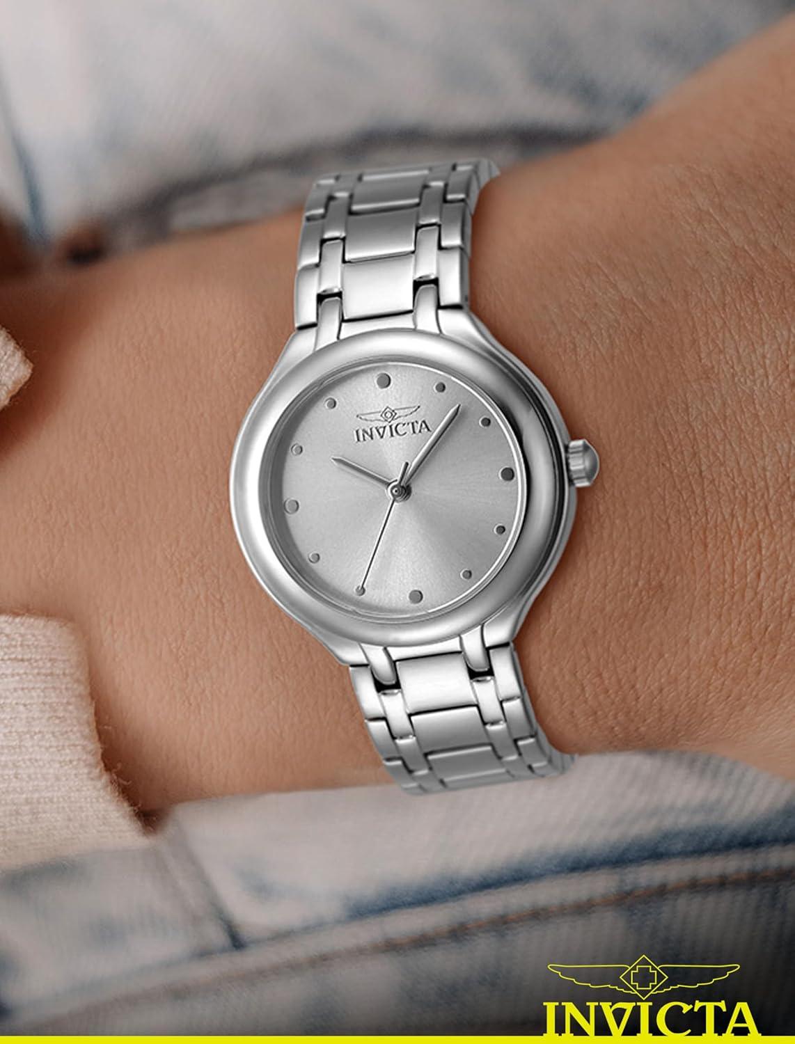 image:imageInvicta Wildflower Lady 32mm Stainless Steel SteelSteel