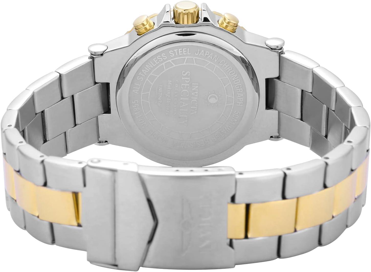 image:imageInvicta Womens 14855 Specialty Chronograph White Dial TwoTone Watch