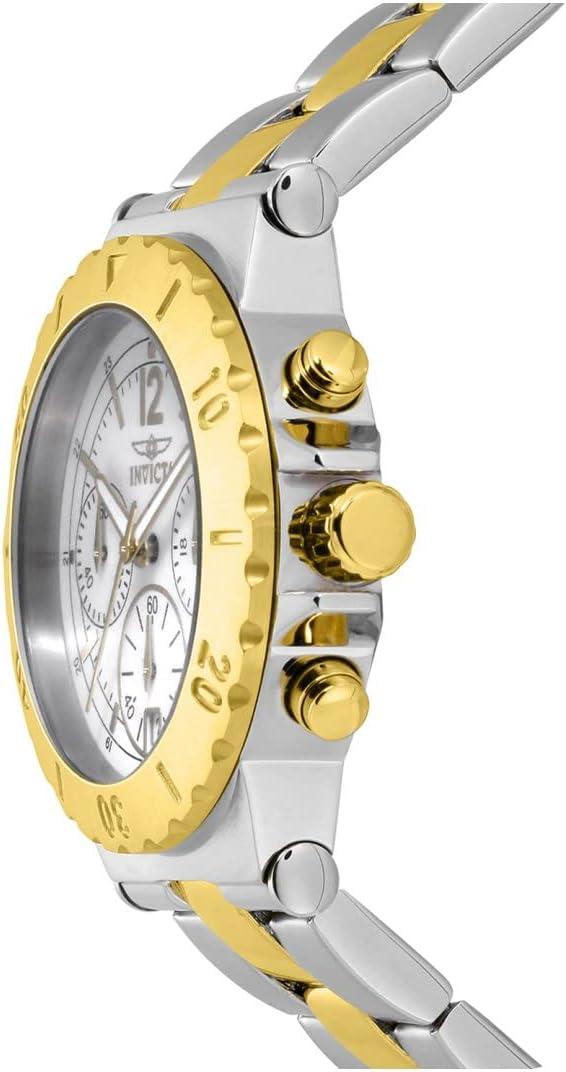 image:imageInvicta Womens 14855 Specialty Chronograph White Dial TwoTone Watch