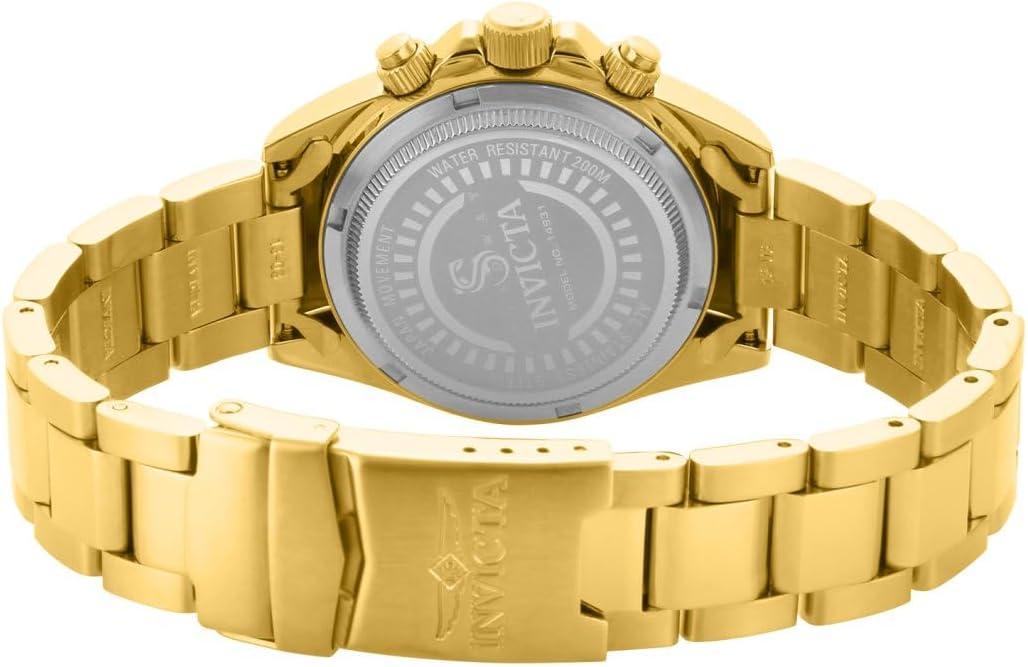 image:imageInvicta Womens 14931 Speedway 18k Yellow Gold IonPlated Stainless Steel Bracelet Watch