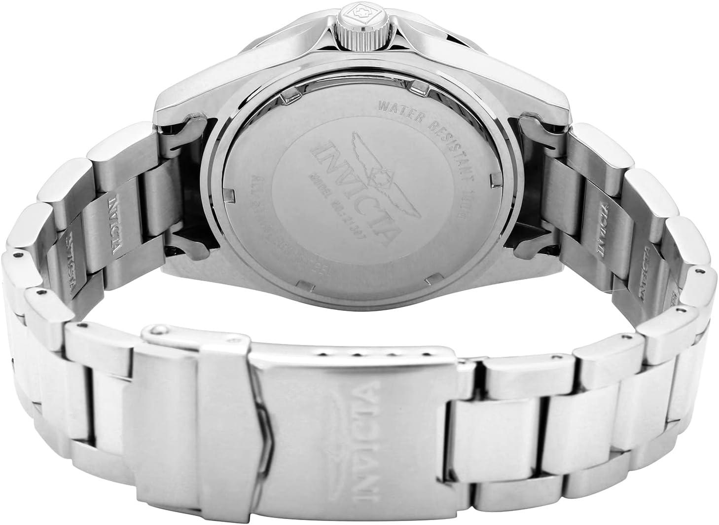 image:imageInvicta Womens 15251 Pro Diver Silver Dial Crystal Accented Stainless Steel Watch