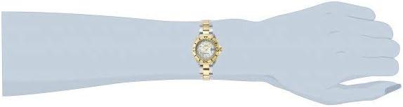 image:imageInvicta Womens 6895 ProDiver Stainless Steel 18k Yellow Gold Plating and MotherofPearl Bracelet Watch