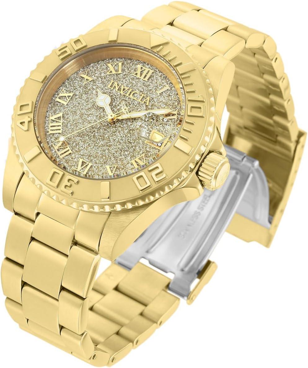 image:imageInvicta Womens Angel Stainless Steel SwissQuartz Watch with StainlessSteel StrapGold