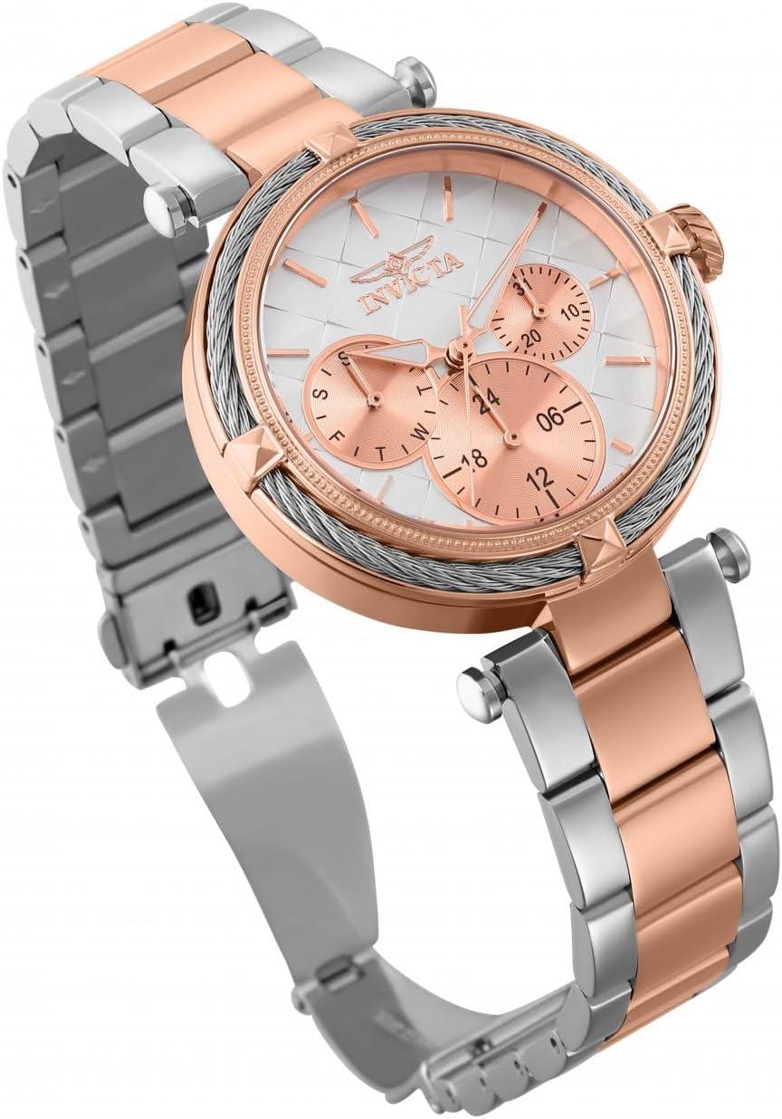 image:imageInvicta Womens Bolt Stainless Steel Quartz StainlessSteel Strap Gold 18 Casual Watch28962