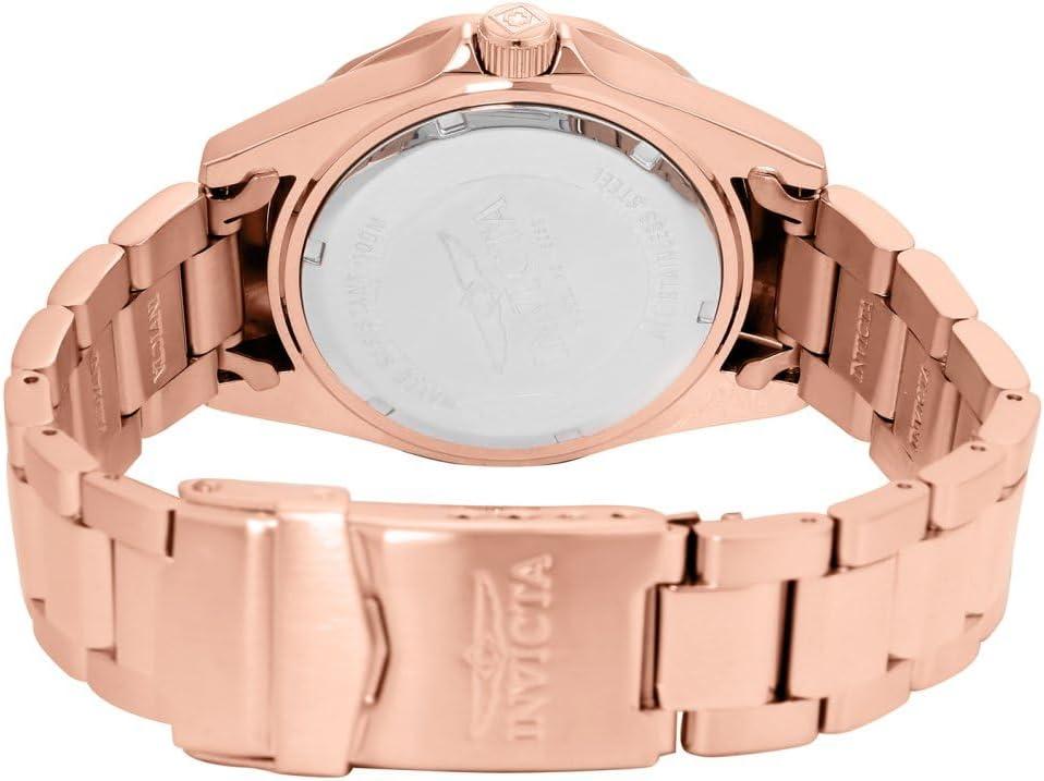 image:imageInvicta Womens Pro Diver Crystal Accented 18k IonPlated Stainless Steel WatchRose Gold