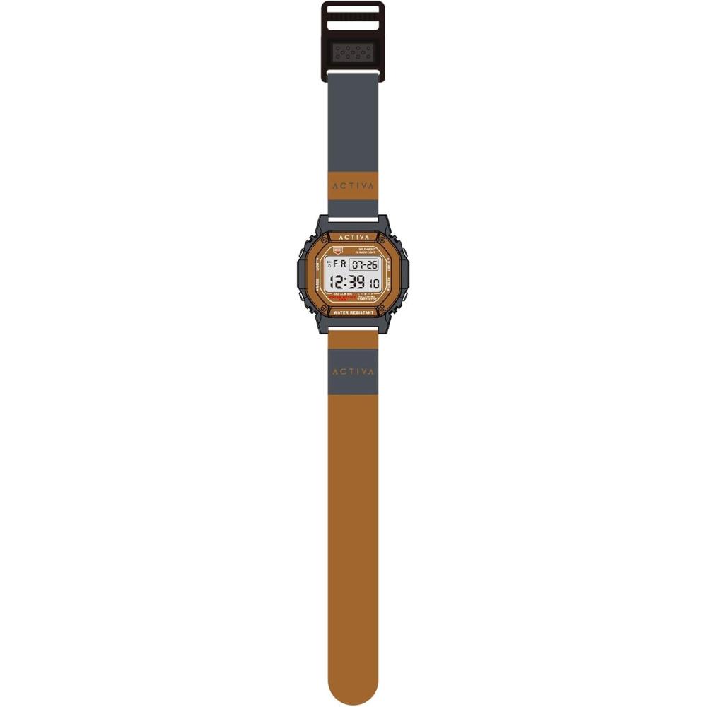 image:imageACTIVA x INVICTA DIGITAL ESSENTIALS Unisex 445mm ABS Dark Grey Not Applicable dial Electronic Digital