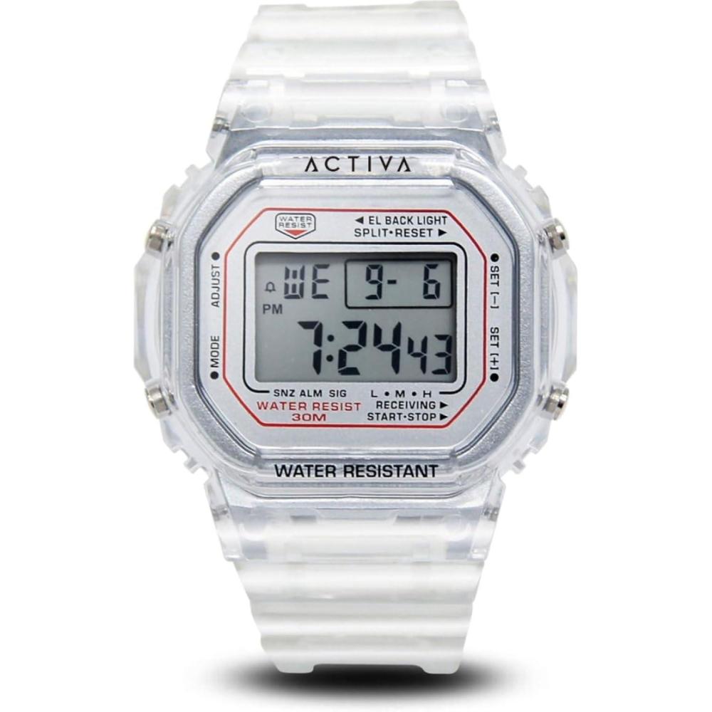 image:imageInvicta Activa Digital Mens Quartz Watch 44mmWhite