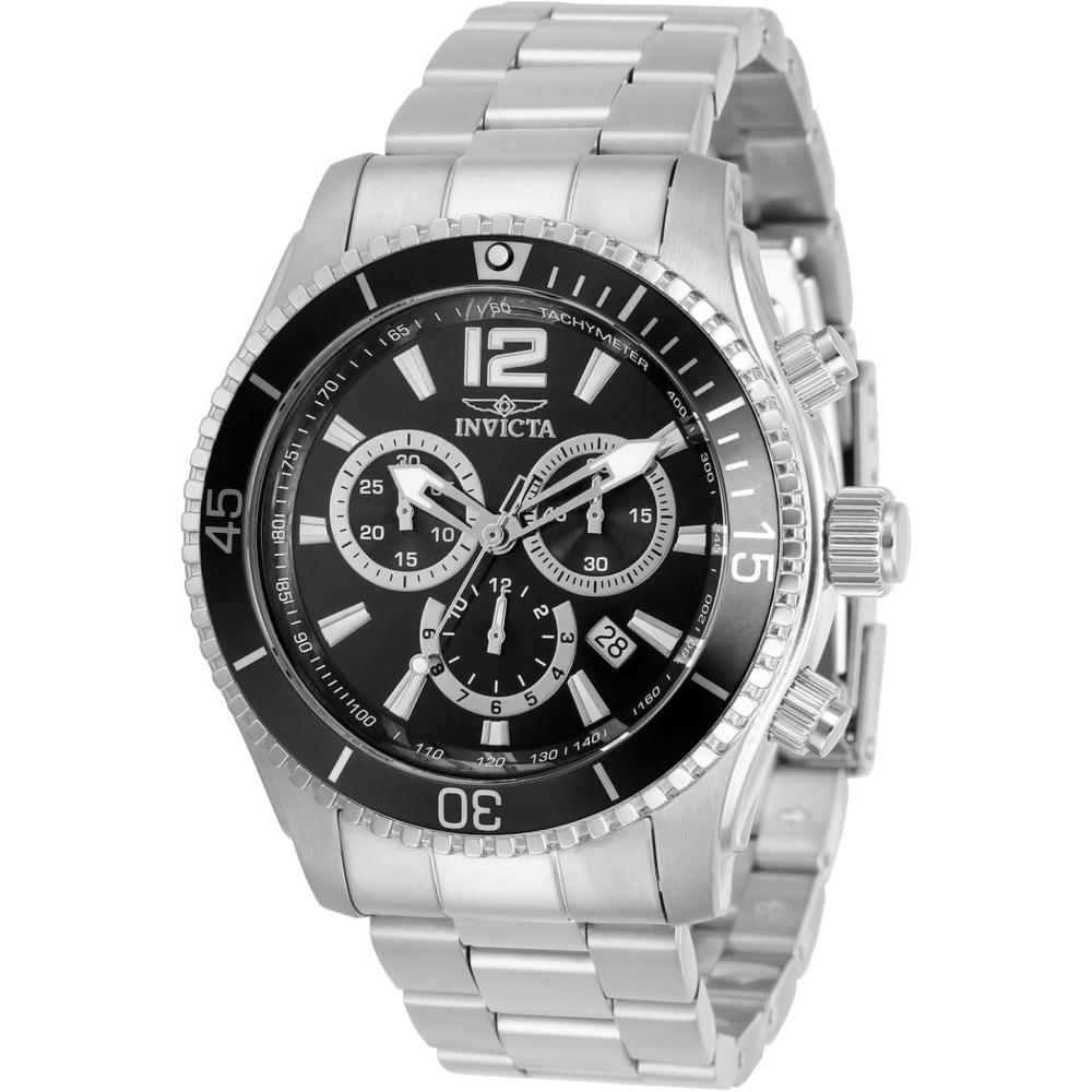 image:imageInvicta Mens 0621 II Collection Chronograph Stainless Steel Watch