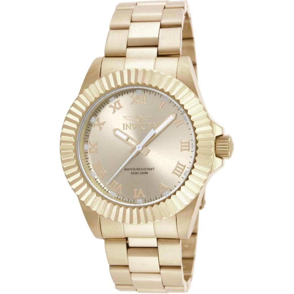 image:imageInvicta Mens 16739 Pro Diver Analog Display Swiss Quartz Gold Watch