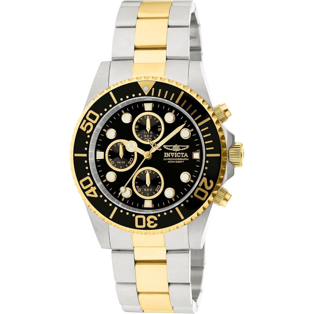 image:imageInvicta Mens 1768 Pro Diver Collection Stainless Steel Watch with Black Dial1772
