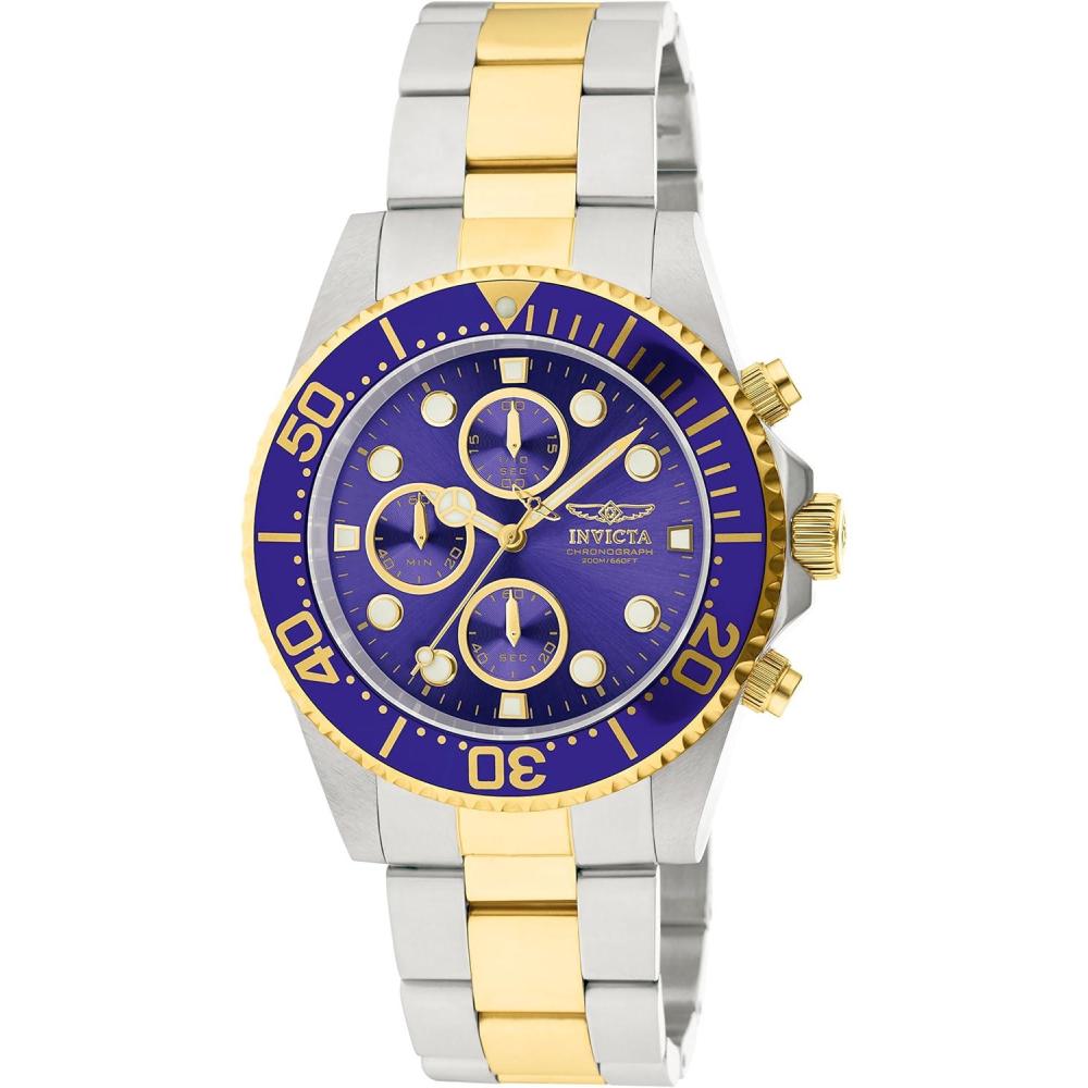 image:imageInvicta Mens 1768 Pro Diver Collection Stainless Steel Watch with Black Dial1773