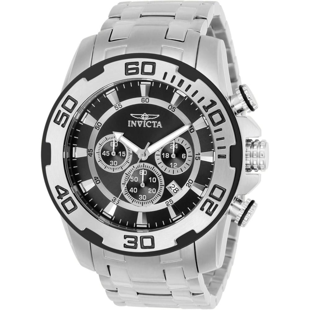 image:imageInvicta Mens 22317 Pro Diver Analog Display Quartz Silver Watch22318