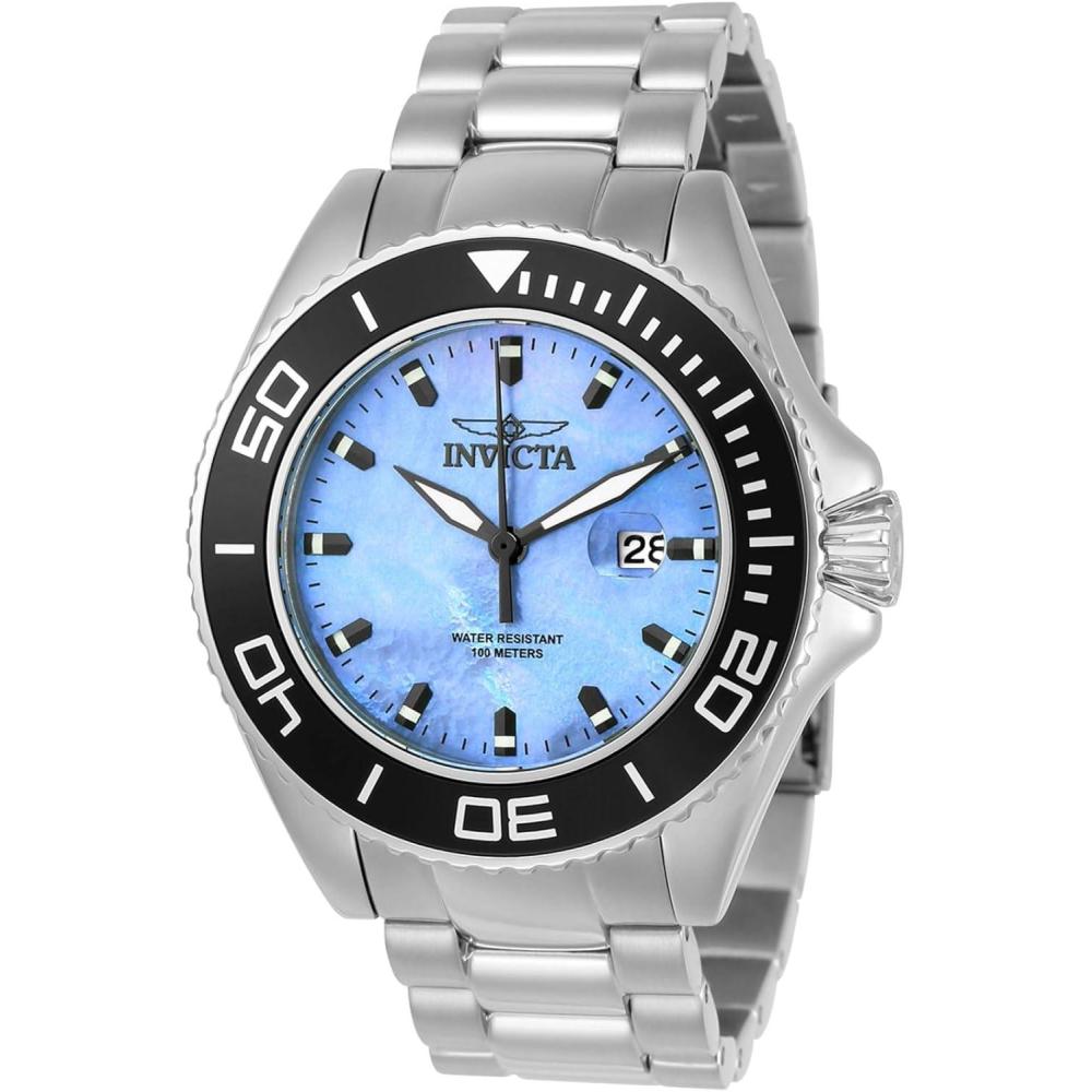 image:imageInvicta Mens 23067 Pro Diver Analog Display Japanese Quartz Silver Watch