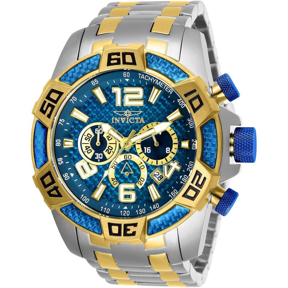 image:imageInvicta Mens 25852 Pro Diver Analog Display Quartz Gold Watch25855