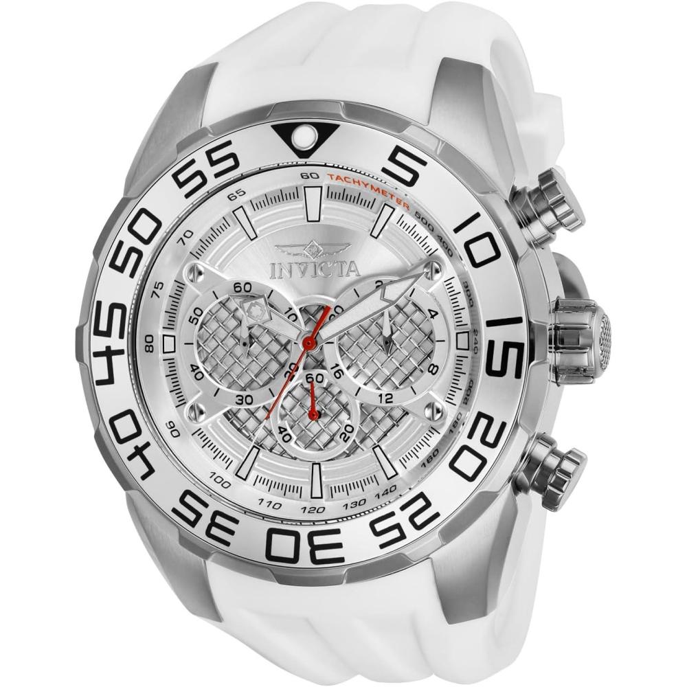 image:imageInvicta Mens 26299 Speedway Analog Display Quartz White Watch