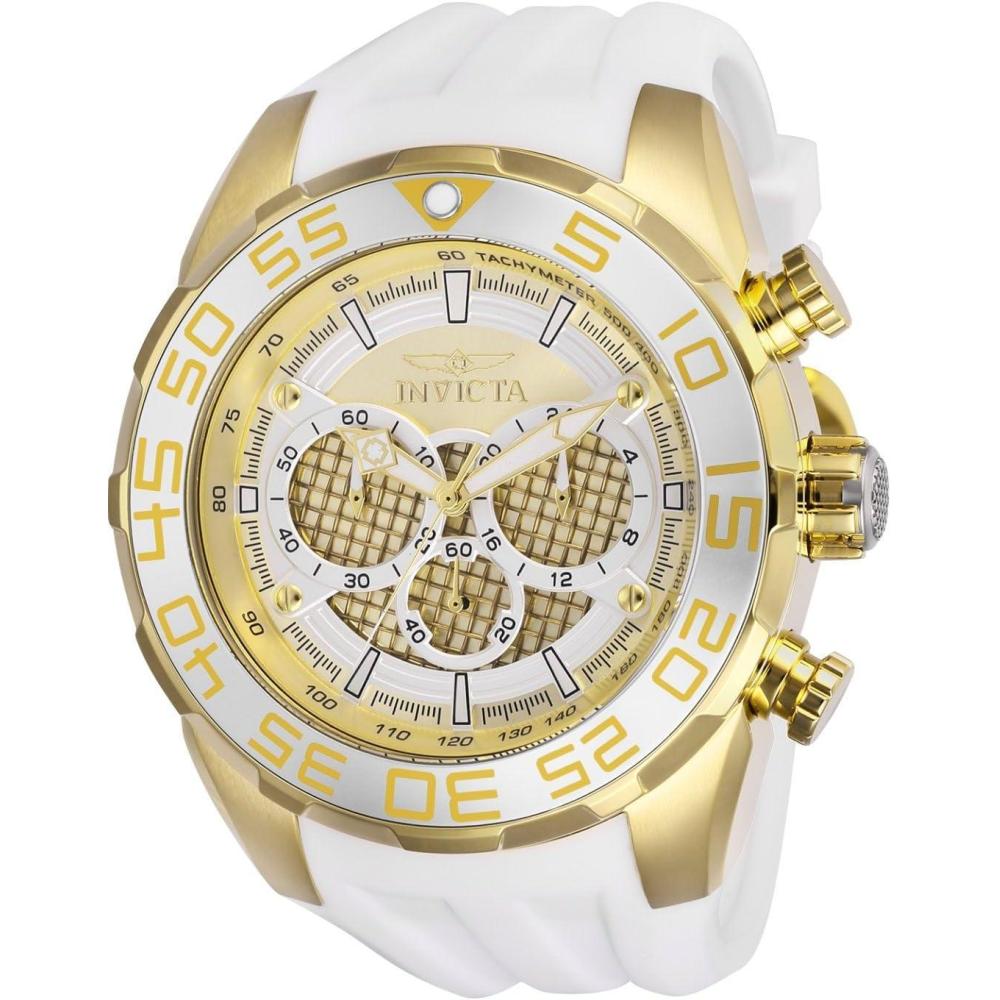 image:imageInvicta Mens 26303 Speedway Analog Display Quartz White Watch
