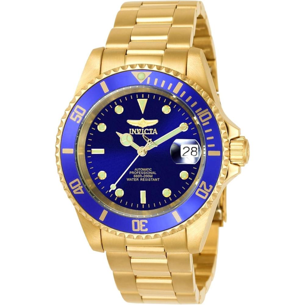image:imageInvicta Mens 8930OB Pro Diver Analog Display Japanese Automatic Gold Watch