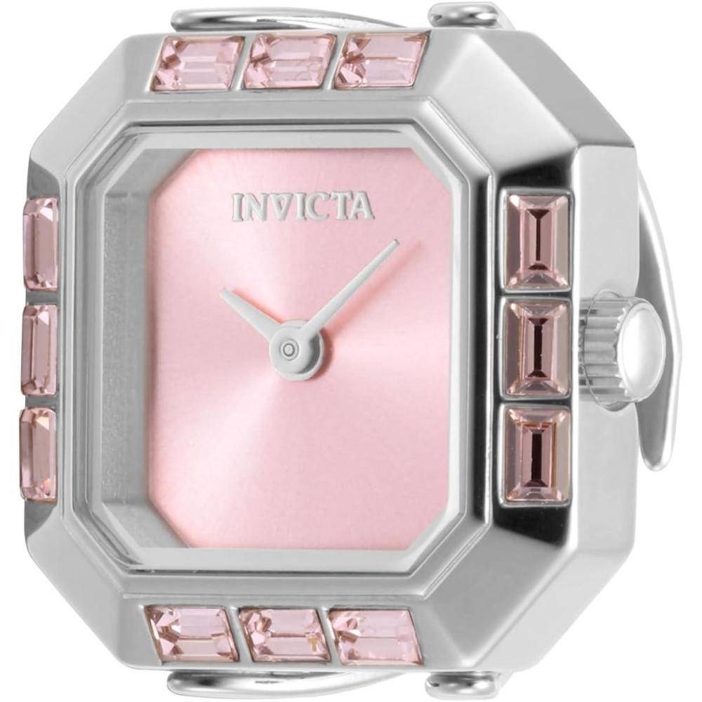 image:imageInvicta Mini Ring Watch Lady 215mm Stainless Steel Steel Pink dial PC20S Quartz