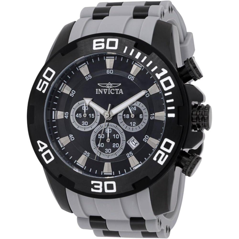 image:imageInvicta Pro Diver Scuba Mens Watch 50mm Grey Black 44547