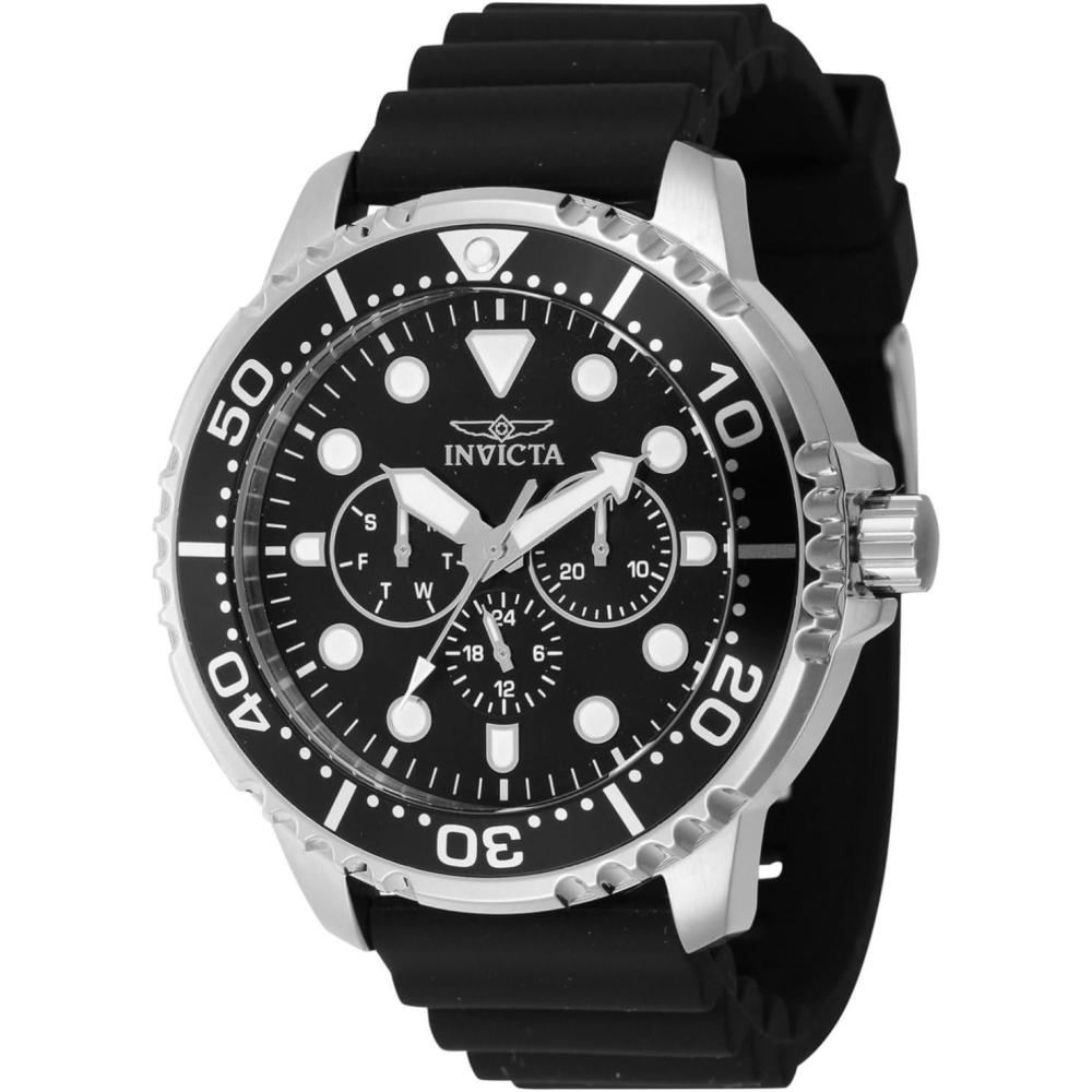 image:imageInvicta Pro Diver Stainless Steel Mens Quartz Watch 48mmSilver Black