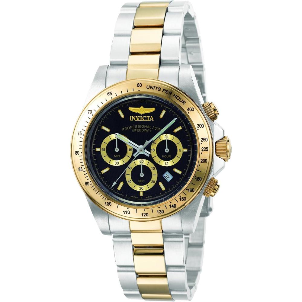 image:imageInvicta Speedway 9211 Mens Quartz Watch 39 mmGold Stainless Steel