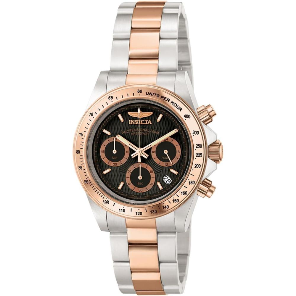 image:imageInvicta Speedway Edelstahl Herren Quarzuhrwerk 39mmBlack Dial