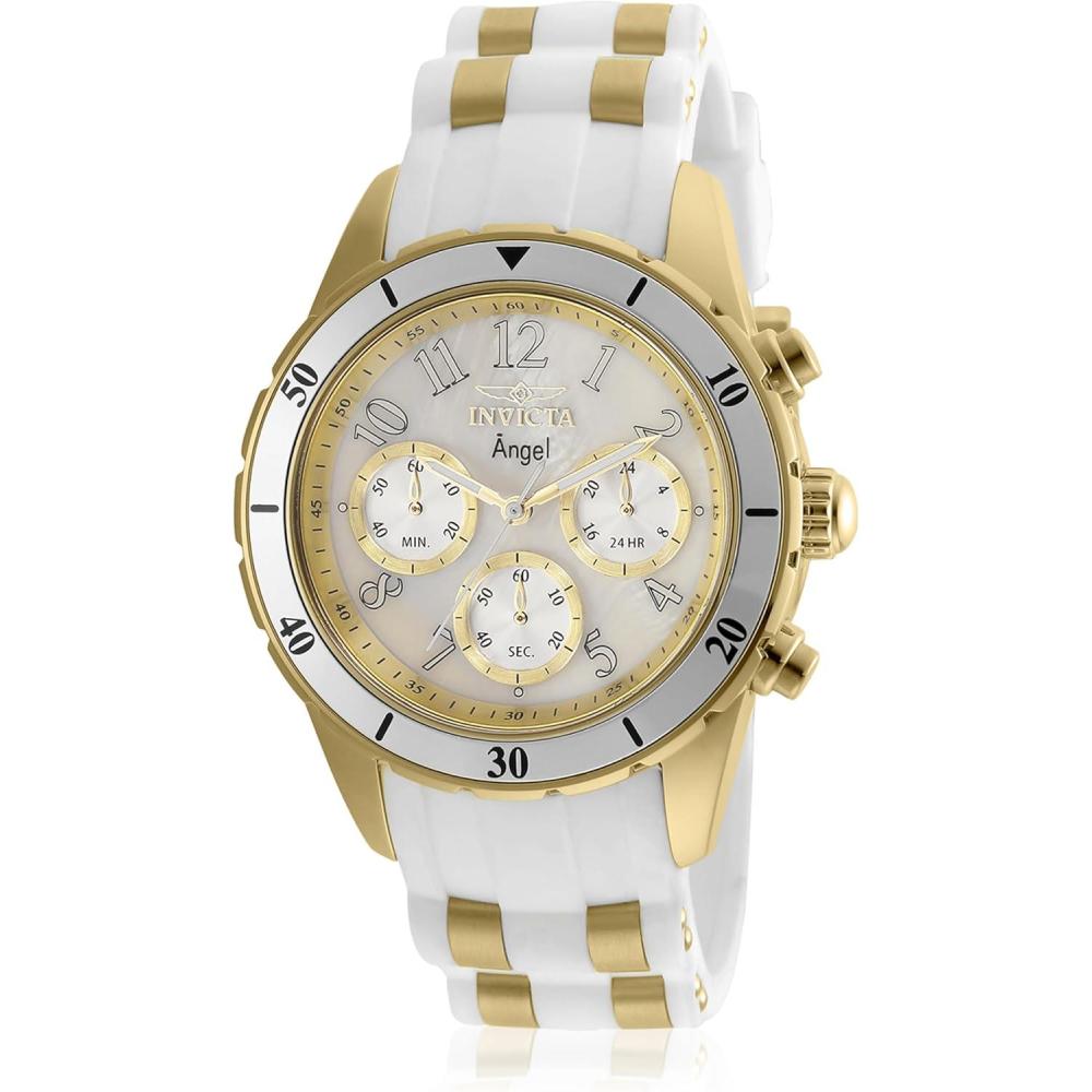image:imageInvicta Womens 24901 Angel Analog Display Quartz White Watch24901