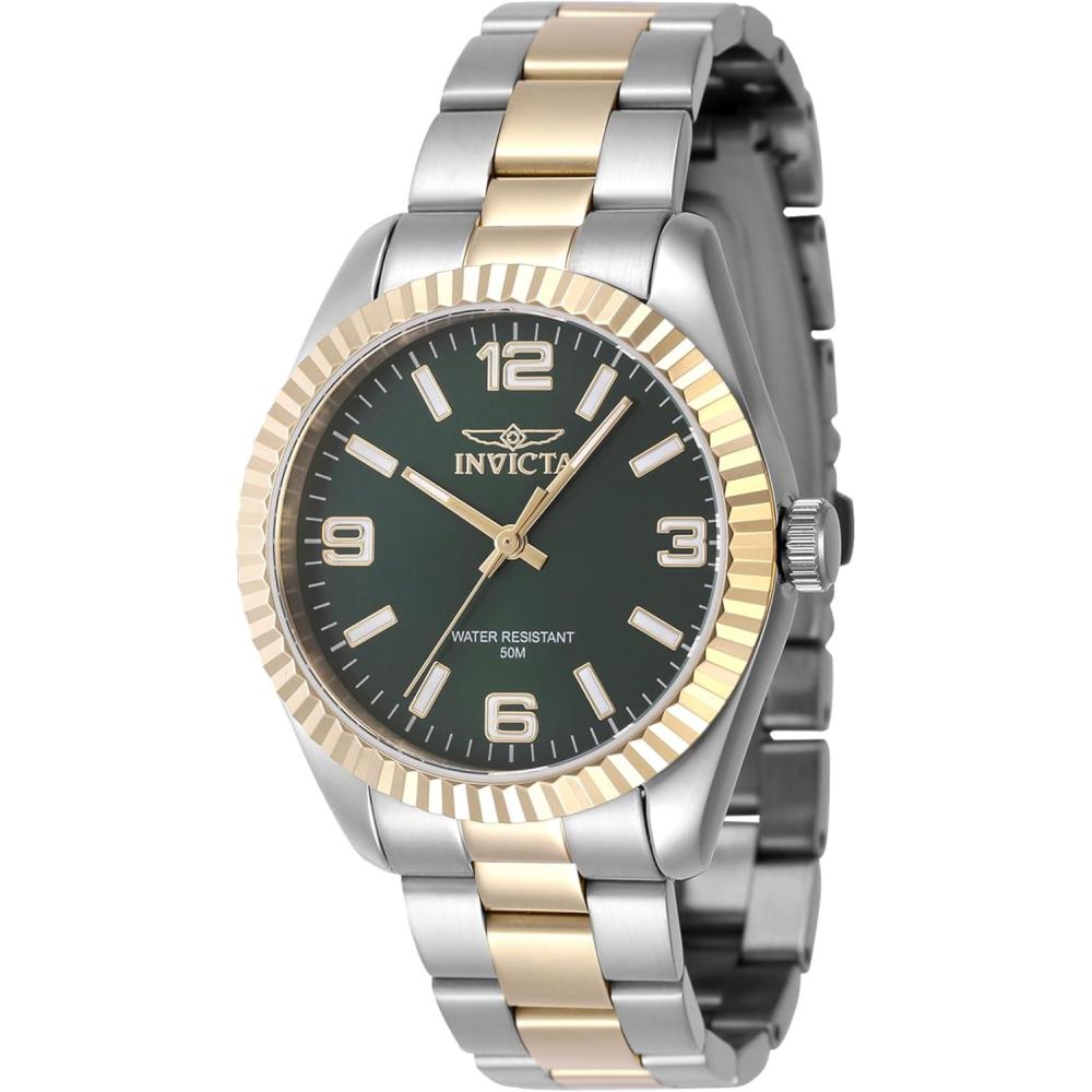 image:imageInvicta Womens 47470 Specialty Quartz 3 Hand Green Dial Watch