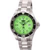 image:imageInvicta Mens 10641 Pro Diver Automatic Green Dial Stainless Steel Watch