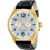 image:imageInvicta Mens 12172 Specialty Military Silver Dial Black Leather Watch