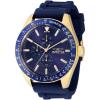 image:imageInvicta Mens Aviator 45mm Silicone Quartz Watch Blue Model 38403