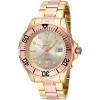 image:imageInvicta Mens Pro Analog Display Diver AutomaticselfWind Diving Watch with StainlessSteel StrapGold  Rose Gold