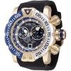 image:imageInvicta Sea Hunter Men 57mm Stainless Steel Gold WhiteDark BlueTransparent dial Z50 Quartz