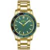 image:imageInvicta Specialty Men 45mm Stainless Steel Gold Green dial PC21J Quartz