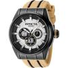 image:imageInvicta Speedway Men 48mm Stainless Steel Black BlackSilver dial VH63 Quartz