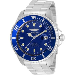 Invicta Automatic Pro Diver Stainless Steel Watch(Silver (Model: 35718))