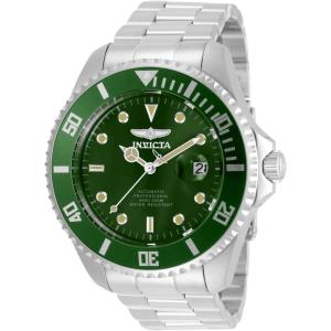 Invicta Automatic Pro Diver Stainless Steel Watch(Silver (Model: 35719))